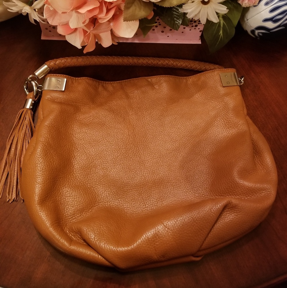 *Sold* Halogen Leather Hobo